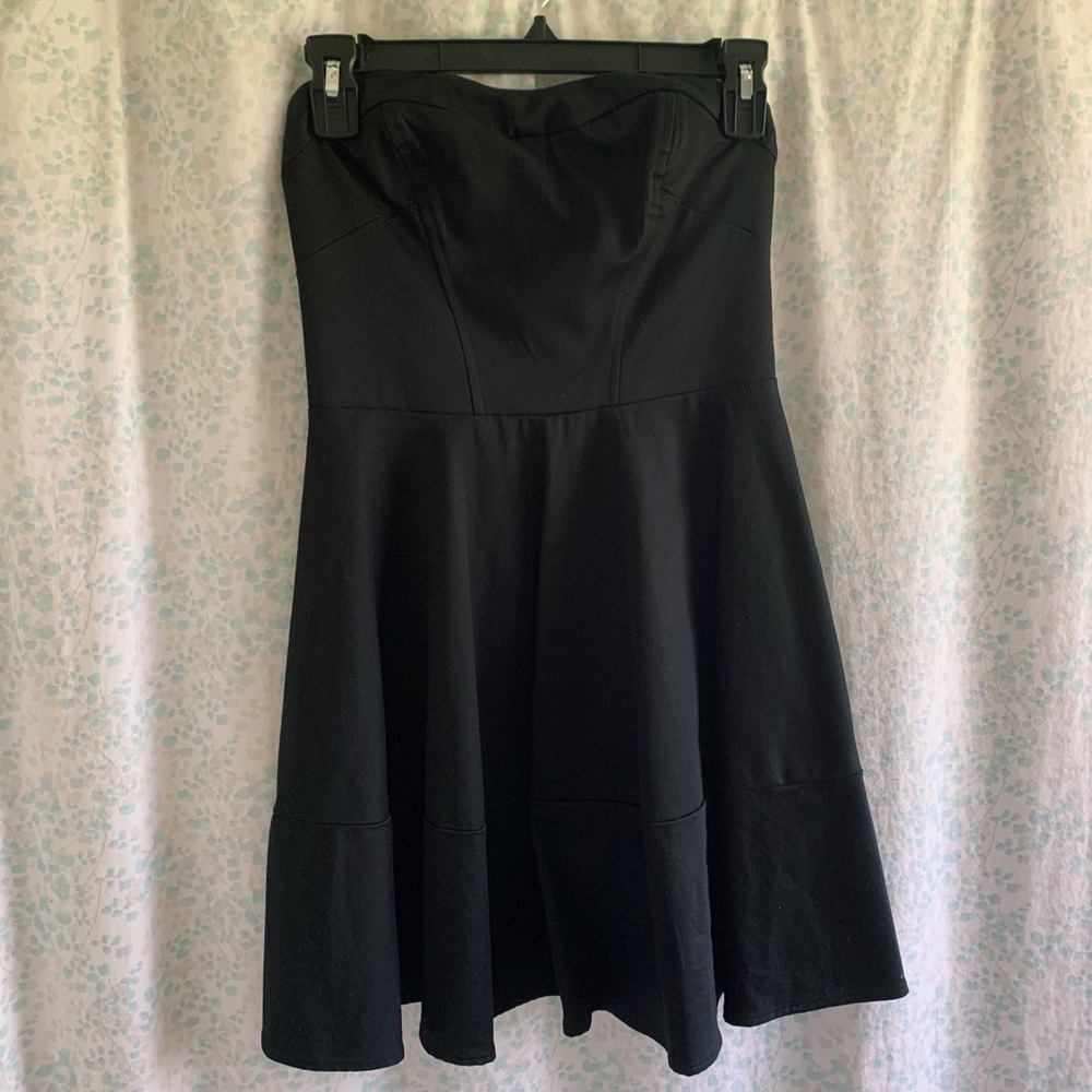 Black Tube Top Dress